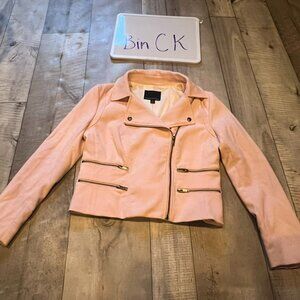 Pink Jacket banana republic jacket blazer size 8 bin ck